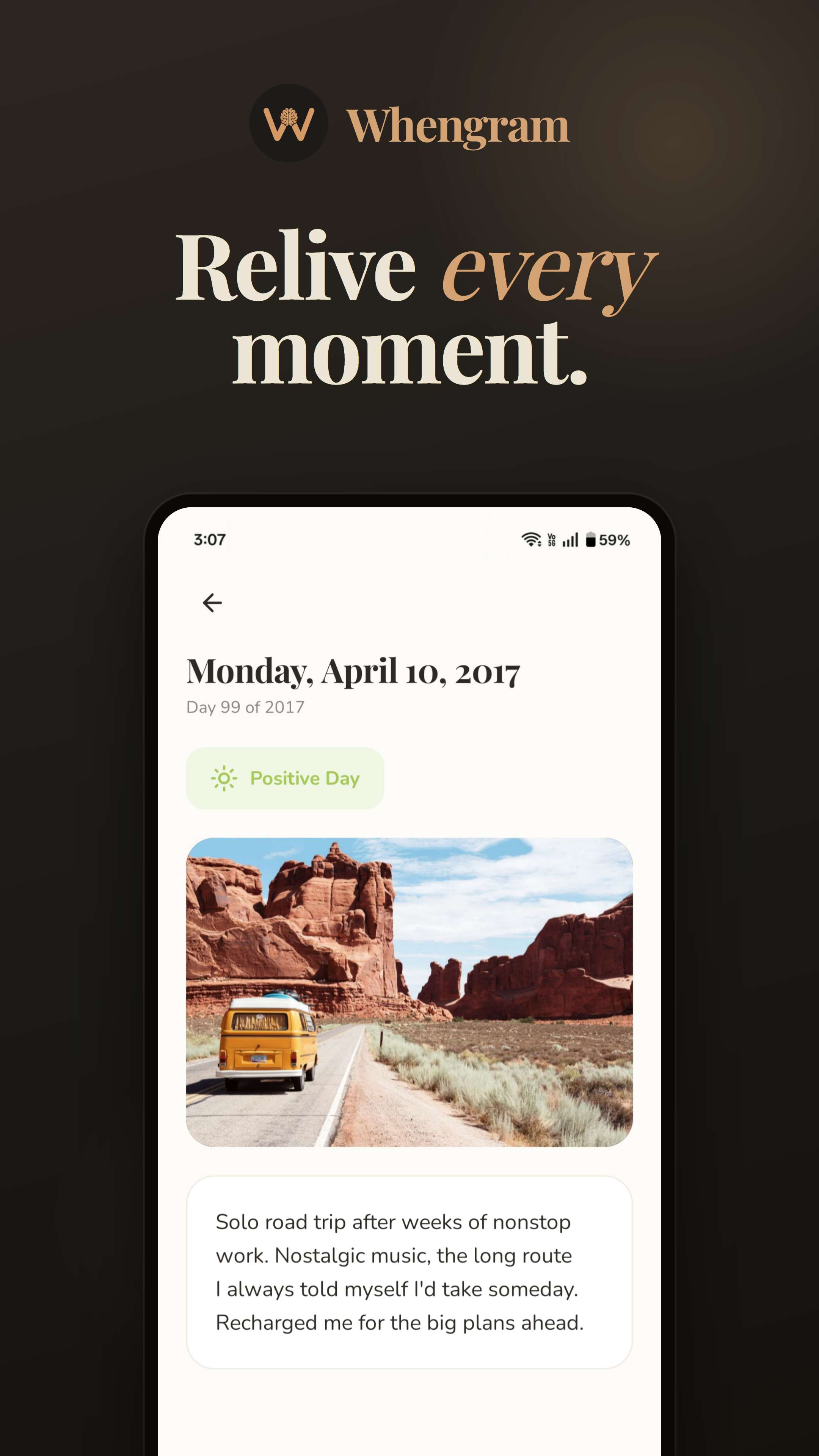 Relive every moment